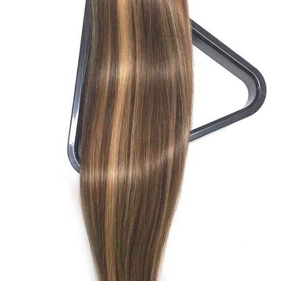 ✨ 16” #4 to#27 FULL
HEAD 120G  HUMAN HAIR CLIP INS main image 4